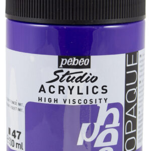 Studio Acrylics Fine Acrylic 500 Ml Dark Cobalt Violet Hue