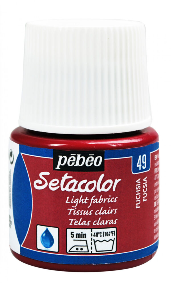 Setacolor Light Fabrics 45 Ml Fuchsia