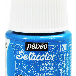 Setacolor Light Fabrics Glitter 45 Ml Aquamarine