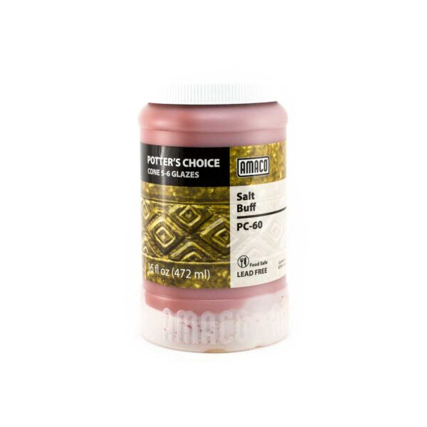 Amaco Glaze Pc-60 Pt Salt Buff