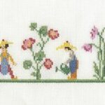 DMC Bookmark Counted Cross Stitch Kit - Bluebell Garden