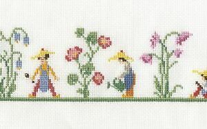 DMC Bookmark Counted Cross Stitch Kit - Bluebell Garden