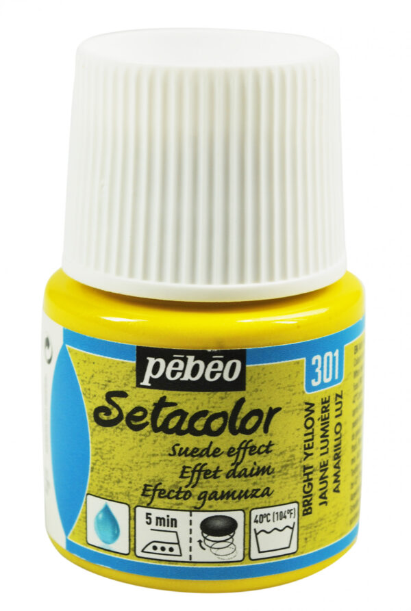 Setacolor Opaque Suede Effect 45 Ml Bright Yellow