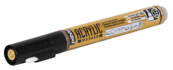 Acrylic Marker Fine 1,2 Mm Tip Precious Gold