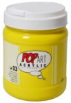 Pop Art Acrylic For School 700 Ml Primary Yellow