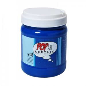 Pop Art Acrylic For School 700 Ml Primary Cyan