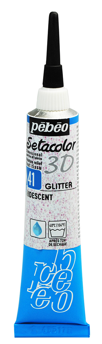 Setacolor 3D Glitter Effect 20 Ml Iridescent