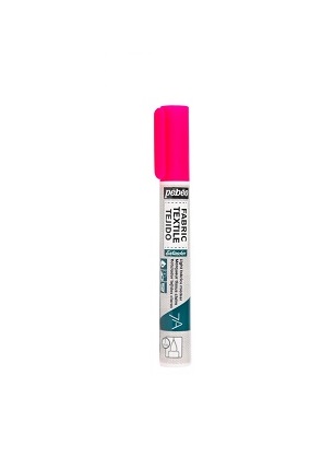 7A Light Fabric Marker 1 Mm Brush Nib Fluo Pink