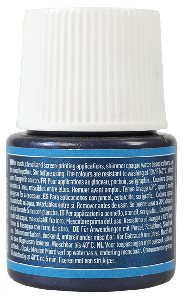 Setacolor Opaque 45 Ml Jet Black Shimmer