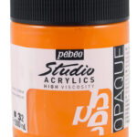 Studio Acrylics Fine Acrylic 500 Ml Cadmium Orange Hue