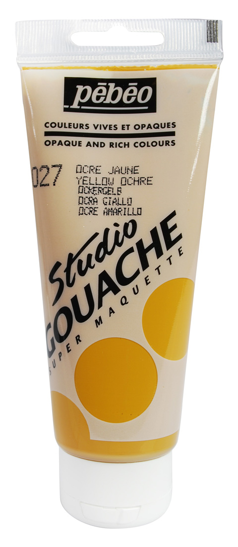 Studio Gouache 100 Ml Yellow Ochre