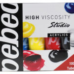 Studio Acrylics Primary Pack 5 Tubes Of 100 Ml