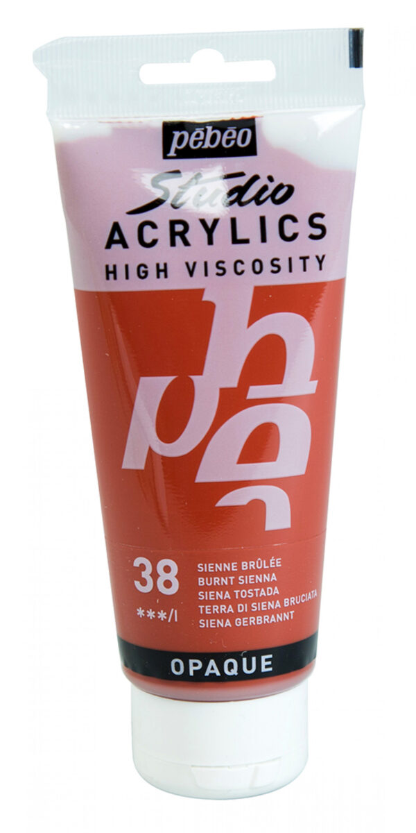 Studio Acrylics Fine Acrylic 100 Ml Burnt Sienna