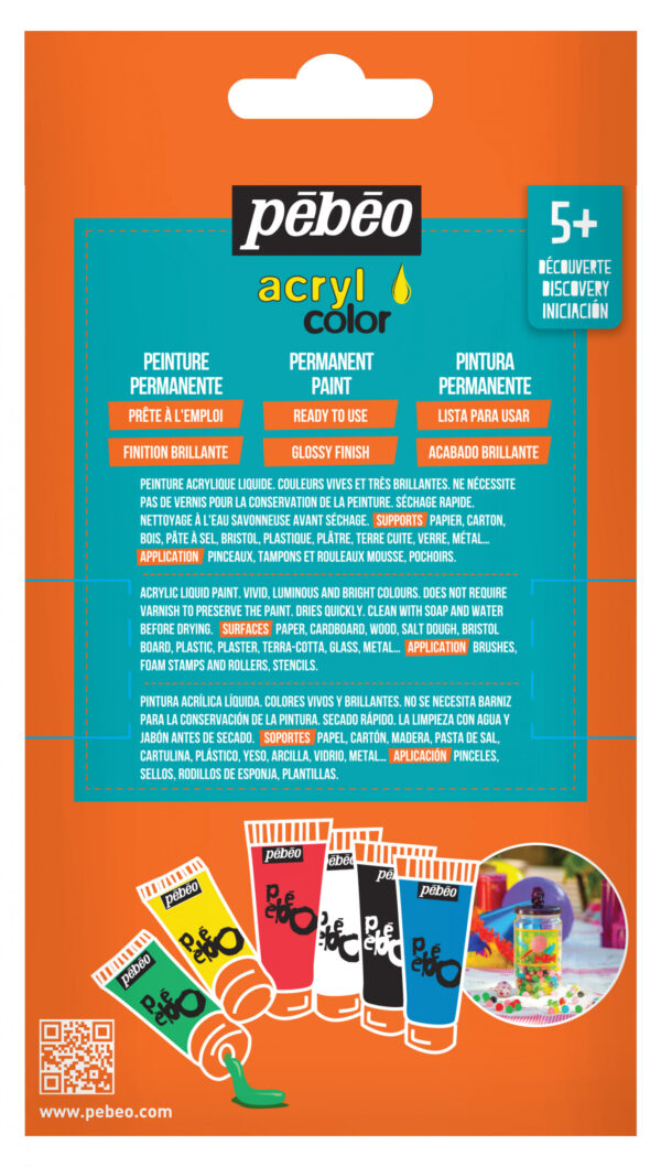 Acrylcolor Discovery Set 6 Tubes 20 Ml Basic