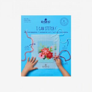 DMC Half Stitch Tapestry Kit - Texanes Flowers
