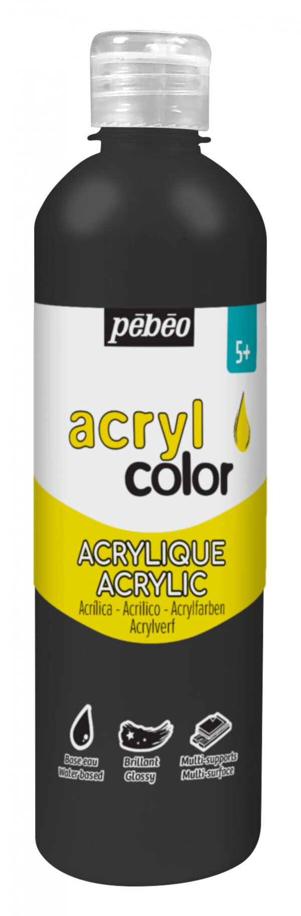 Acrylcolor 500 Ml Black