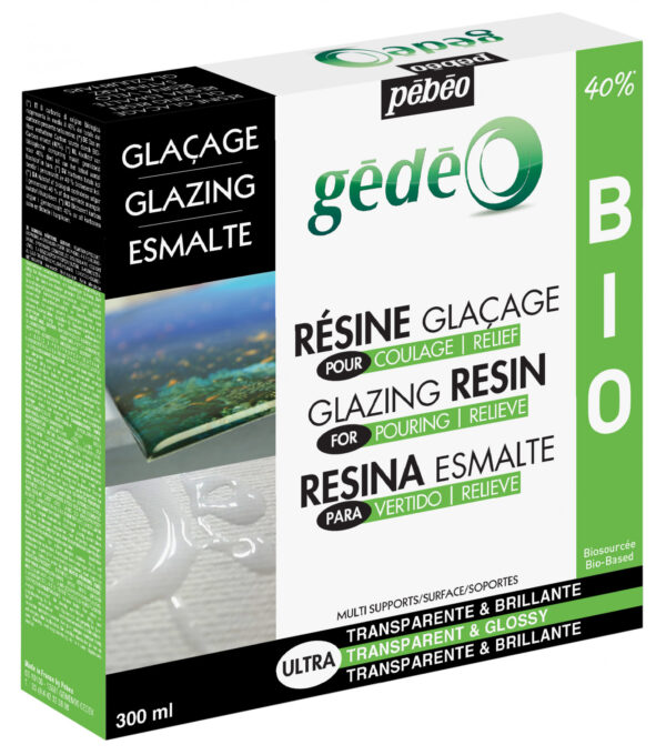 Gedeo Kit Glazing Bio Resin 300 Ml