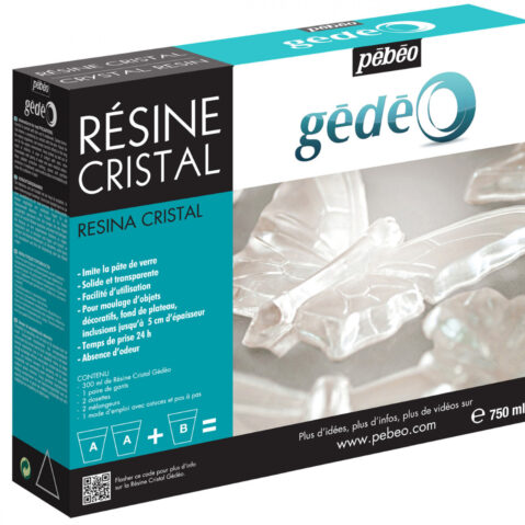Gedeo Kit Crystal Resin 750 Ml
