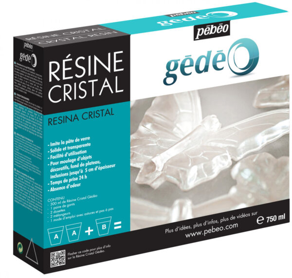 Gedeo Kit Crystal Resin 750 Ml