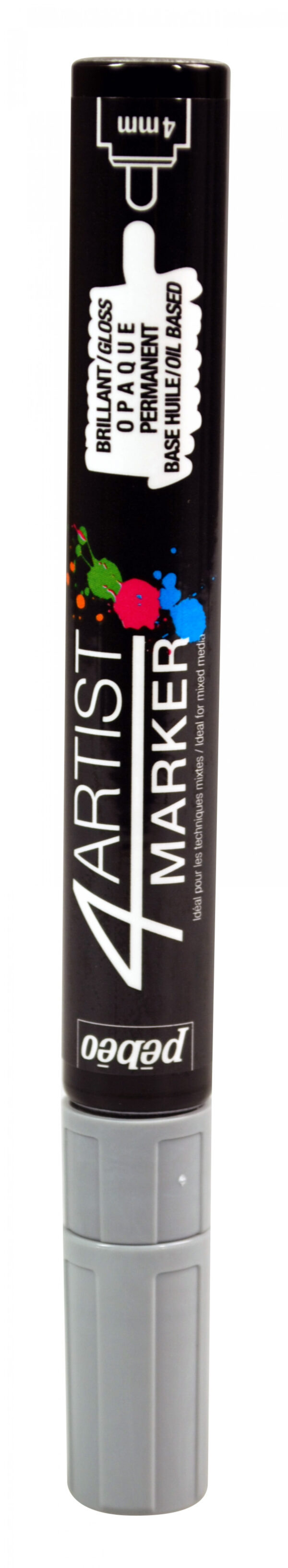 4Artist Marker 4 Mm Round Grey