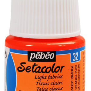 Setacolor Light Fabrics 45 Ml Fluorescent Orange
