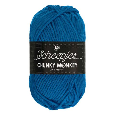 Scheepjes Chunky Monkey Anti Pilling Yarn - Ultramarine (2011)