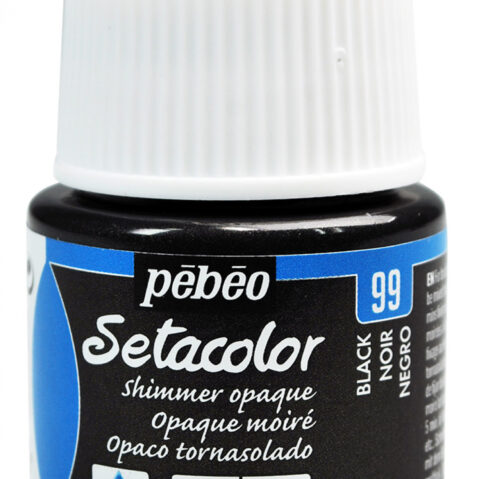 Setacolor Opaque 45 Ml Black Shimmer