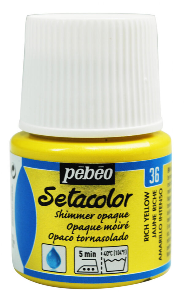 Setacolor Opaque 45 Ml Rich Yellow Shimmer