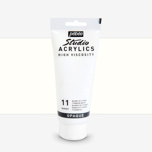 Studio Acrylics Fine Acrylic 100 Ml Titanium White