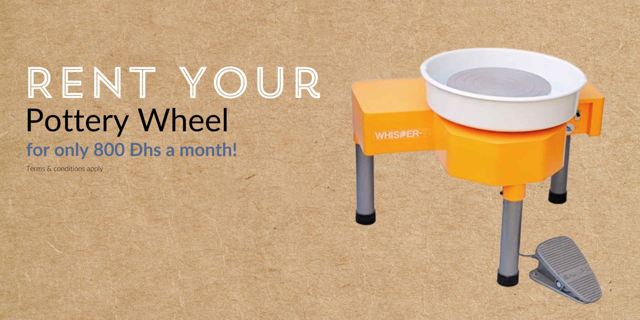 Rent Pottery Wheel Art Central