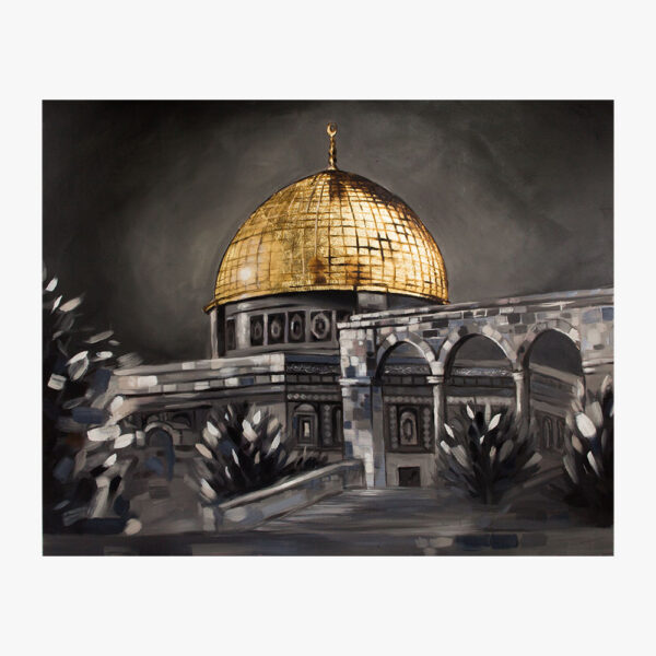 Al Aqsa Mosque ( Gold Foil)