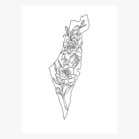 Palestine Bloom - I