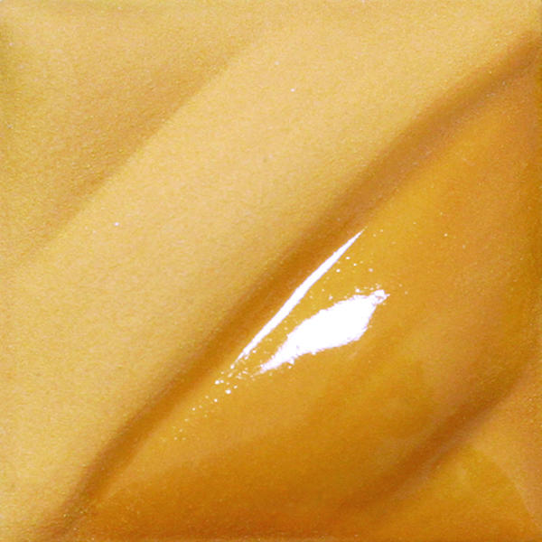 Amaco Velvet Underglaze V-309 Deep Yellow 2 OZ