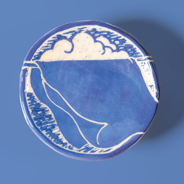 Amaco Velvet Underglaze V-330 Indigo - Pint